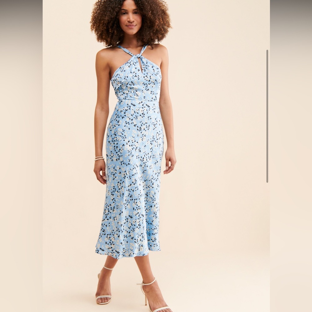 ASTR Sandrine midi dress